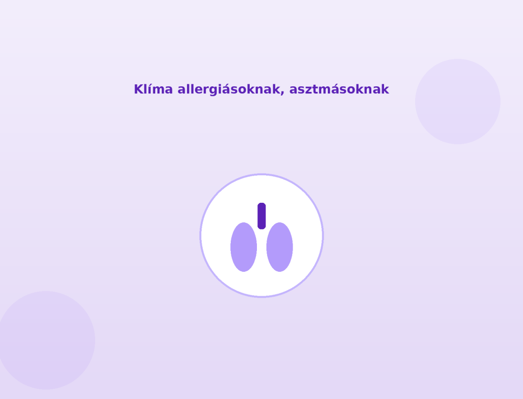 Klíma allergiásoknak és asztmásoknak – mire figyelj?