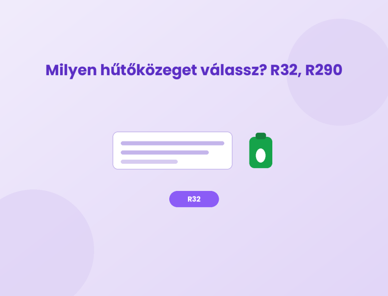 R290 és az F-gáz szabályozás – klíma hűtőközeg összehasonlítás