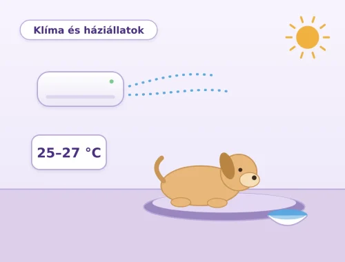 Klíma és háziállatok: így védje a kutyát, macskát a hőségben | Klíma Újpest Klíma és háziállatok – ajánlott 25–27 °C beltéri hőmérséklet